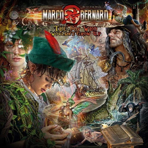 Marco Bernard (The Samurai Of Prog) - The Boy Who Wouldnt Grow Up (2023) CD+Scans