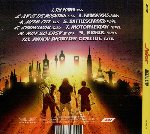 Raven - Metal City (2020) CD+Scans