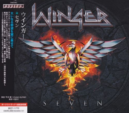 Winger - Seven (Japanese Edition) (2023) CD+Scans