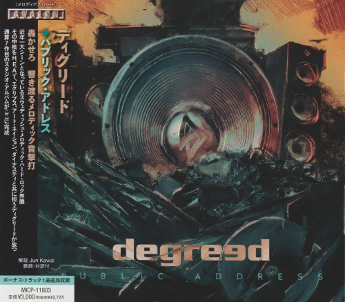 Degreed - Public Address (Japanese Edition) (2023) CD+Scans