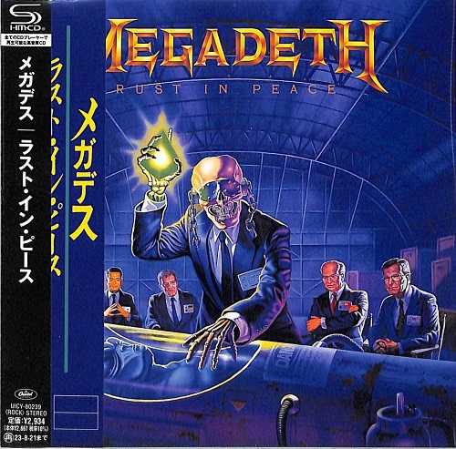 MEGADETH – Rust In Peace [Japan SHM-CD miniLP remastered + bonus] (2023)