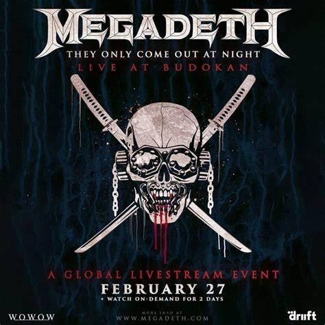 Megadeth - They Only Come Out At Night - Live At Budokan (Live 2023) (HDTV 1080p)