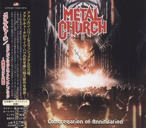 Metal Church - Congregation of Annihilation (Japanese Edition) (2023) CD+Scans