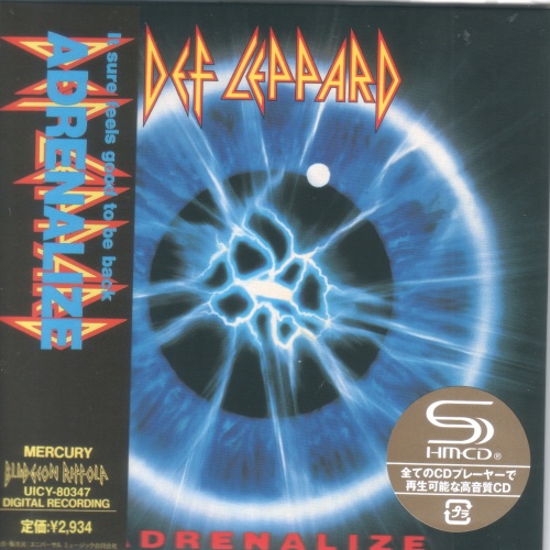 Def Leppard  - Adrenalize {2023, Japanese Limited Edition, Remastered} CD-Rip 