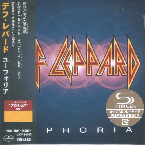 Def Leppard - Euphoria  (1999) {2023, Japanese Limited Edition, Remastered} CD-Rip