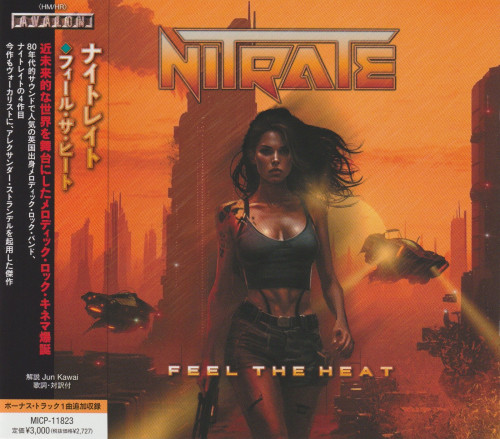 Nitrate - Feel The Heat (Japanese Edition) (2023) CD+Scans