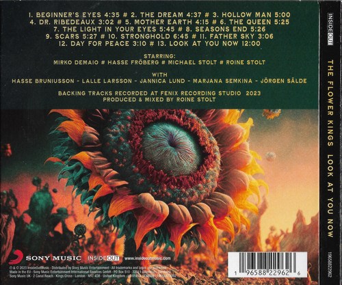The Flower Kings - Look At You Now (Limited Edition EU Digipack) (2023) CD-Rip+Scans