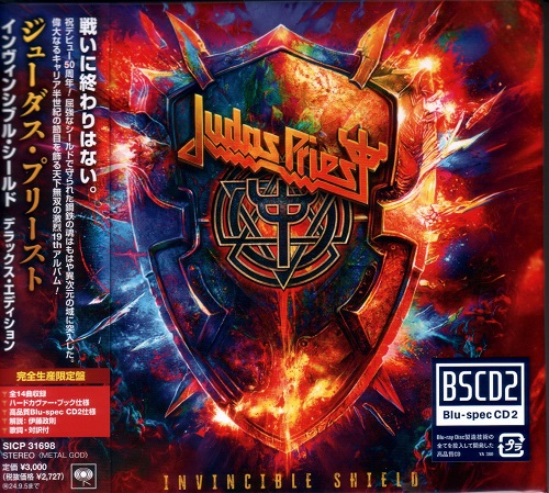 Judas Priest - Invincible Shield (Japanese Edition) (2024) CD+Scans
